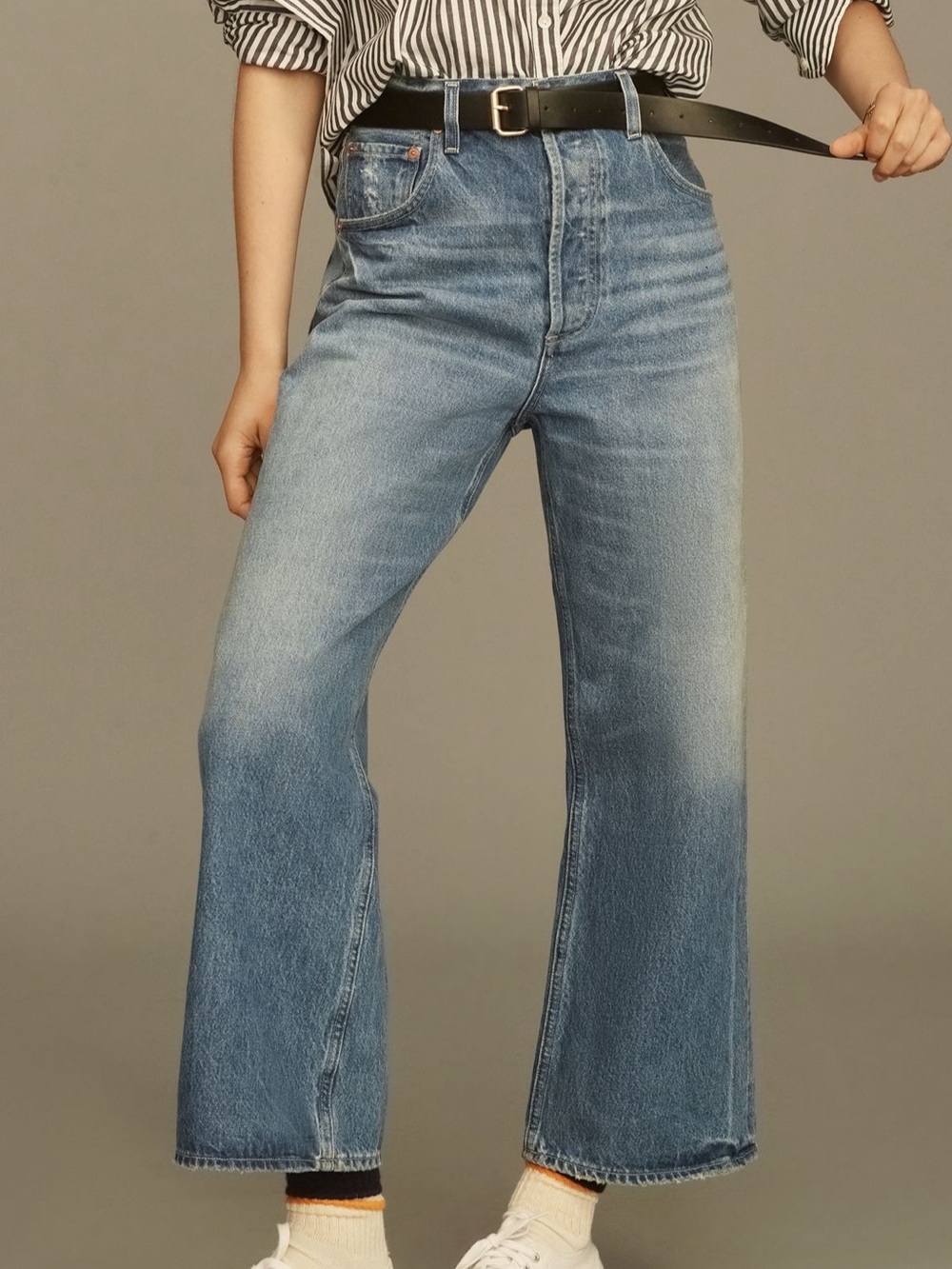 Citizens of Humanity Gaucho Vintage Crop Wide-
Leg Jeans size 27 NWT
